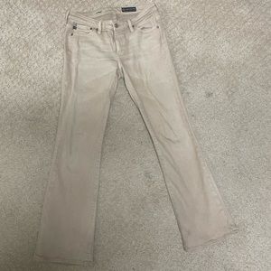 AG khaki flare jeans size 28R